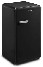 Inventor Frigorífico Retro de 93 Litros con Compresor; Color Negro