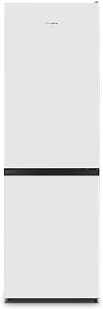 Hisense RB390N4AW1 – Frigorífico Combi No Frost; Color Blanco; Clase A+; Capacidad Neta 300L; 186 Cm Alto; ECO mode;Silencioso 38 dB