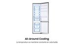 Samsung RB38T675DSA Frigorífico Combi 2M Inox de 390 L; Tecnología SpaceMax™;(; All-Around Cooling; No Frost; Optimal Fresh + y Humidity Control – Image 4