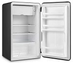 Inventor Frigorífico Retro de 93 Litros con Compresor; Color Negro – Image 3