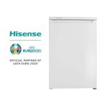 Hisense RR154D4AW2 – Frigorífico una puerta reversible; clase A++; 120 L de capacidad neta; 84.5 cm de alto; silencioso 40 dBA; Plástico; Blanco – Image 3