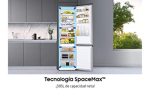 Samsung RB38T675DSA Frigorífico Combi 2M Inox de 390 L; Tecnología SpaceMax™;(; All-Around Cooling; No Frost; Optimal Fresh + y Humidity Control – Image 3