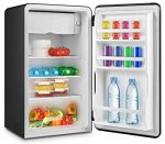 Inventor Frigorífico Retro de 93 Litros con Compresor; Color Negro – Image 4