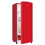 Hisense RR220D4ARF – Frigorífico Una Puerta; Botellero Cromado; estantes XXL; 164 L de capacidad neta; 128 cm alto; silencioso 40dB; Color Rojo – Image 7