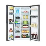 CHiQ FSS559NEI42D – Frigorífico americano; 559L; compresor inverter; Multi-air-flow; Total No Frost; acero inoxidable oscuro; compresor 12 años garantia – Image 2