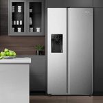 Hisense RS650N4AC1 – Frigorífico Side By Side; Total No Frost con ventilación Multi Air Flow; Clase A+; Dispensador de hielo y agua; 499 litros de capacidad; acabado inoxidable – Image 6