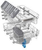 Midea - Lavavajillas Integrado 60 Cm 14 Cubiertos Clase D – Image 3