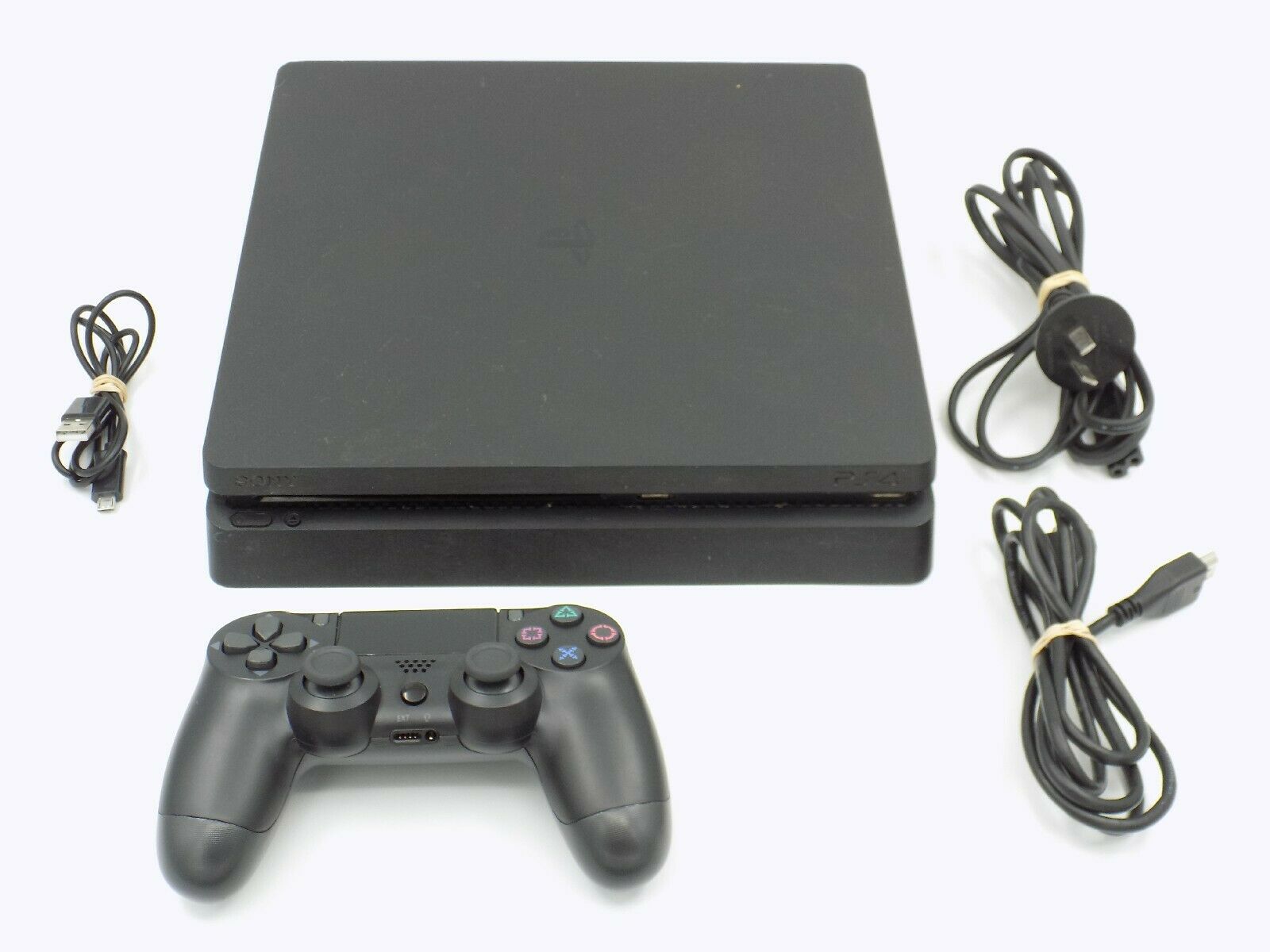s-l1600-23 Consola Playstation 4 PS4 Slim + Mando + HDMI + cables de alimentación y carga – Image 1